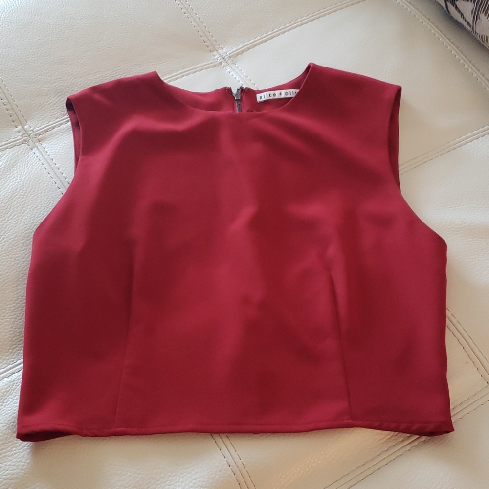 Alice + Olivia Crop Top